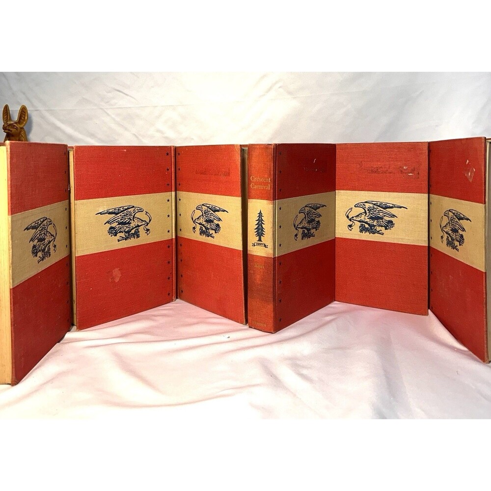 Doubleday Hardcover Set Liberty Edition Several Titles & Authors 1940's Antiques